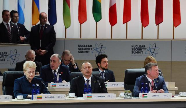 Ильхам Алиев выступил на Саммите по ядерной безопасности в Вашингтоне